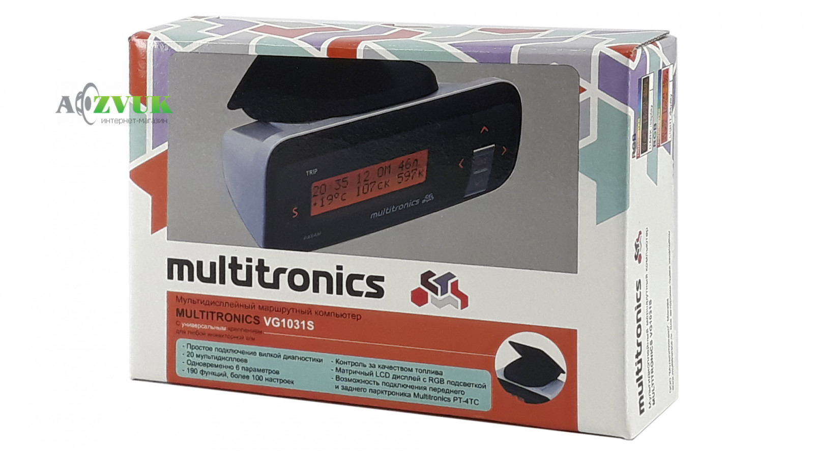 Бортовой компьютер multitronics vg1031upl установка